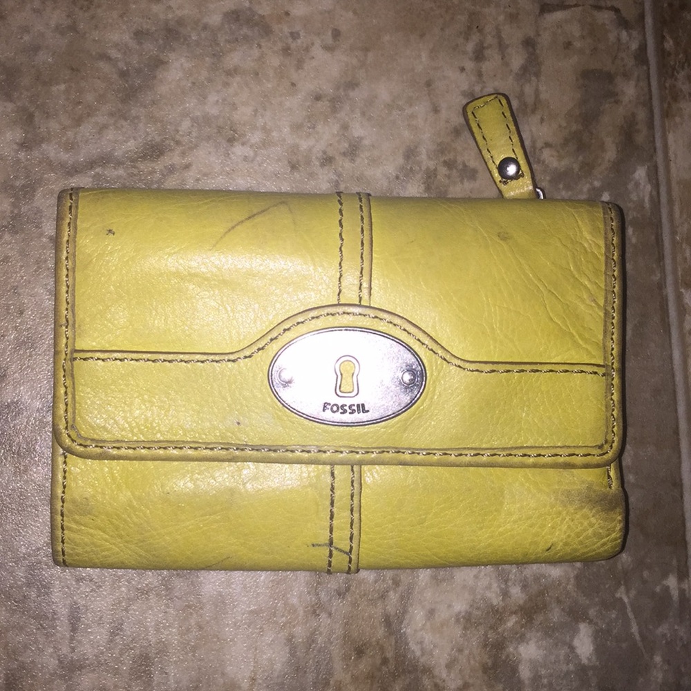 Used fossil wallet